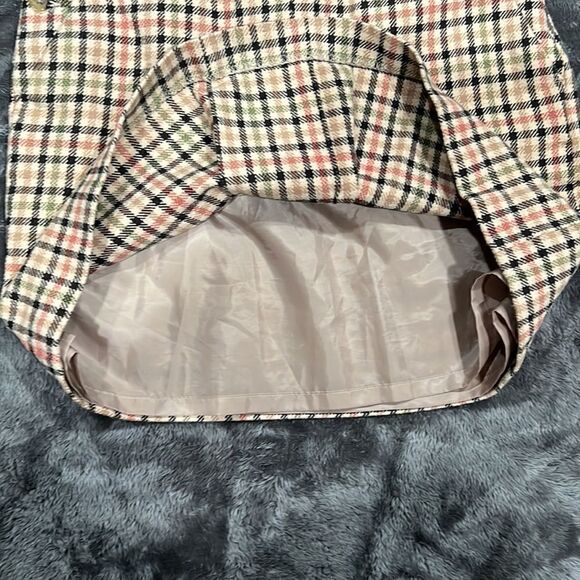 113. Ann Taylor Y2k Plaid Mini Skirt NWOT Size 2P - Picture 7 of 13